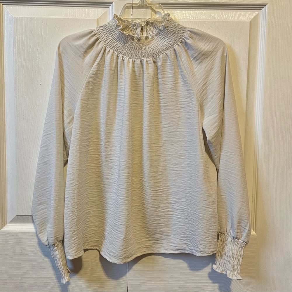 Elegant Smocked Women's Top
